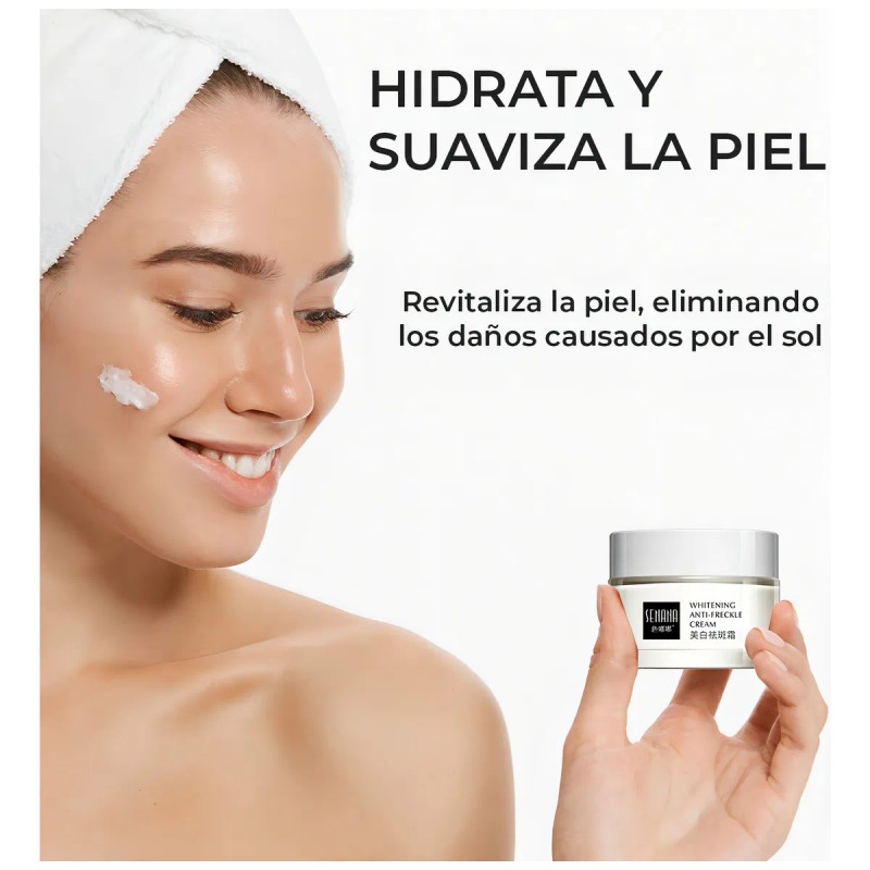 Kit Cuidado Facial Aclarante Anti Manchas Serum Crema Prod
