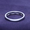 Lab Grown Diamond Wedding Bands for Women | 5-Stone Anniversary