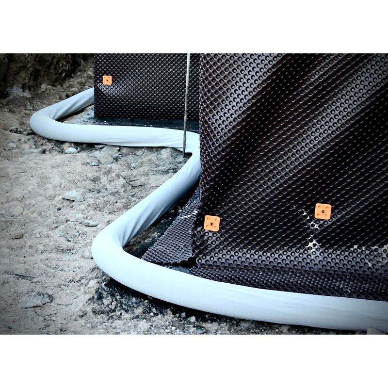 Drain-Sleeve Filter Sock, 4 in x 10 ft, for Perforate