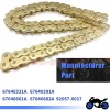 JINFANNIBI 520 X-Ring Chain with Connecting Master Link for Kawasaki