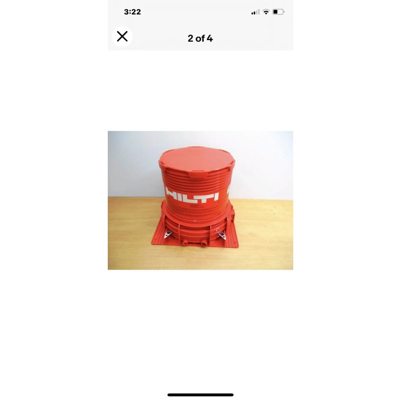 HILTI FIRESTOP CAST-IN DEVICE CP 680-P 3" #2213356 / (NEW)