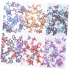 Minkissy Butterfly Nail Stickers Creative Manicure Decoration Safe Paper Material
