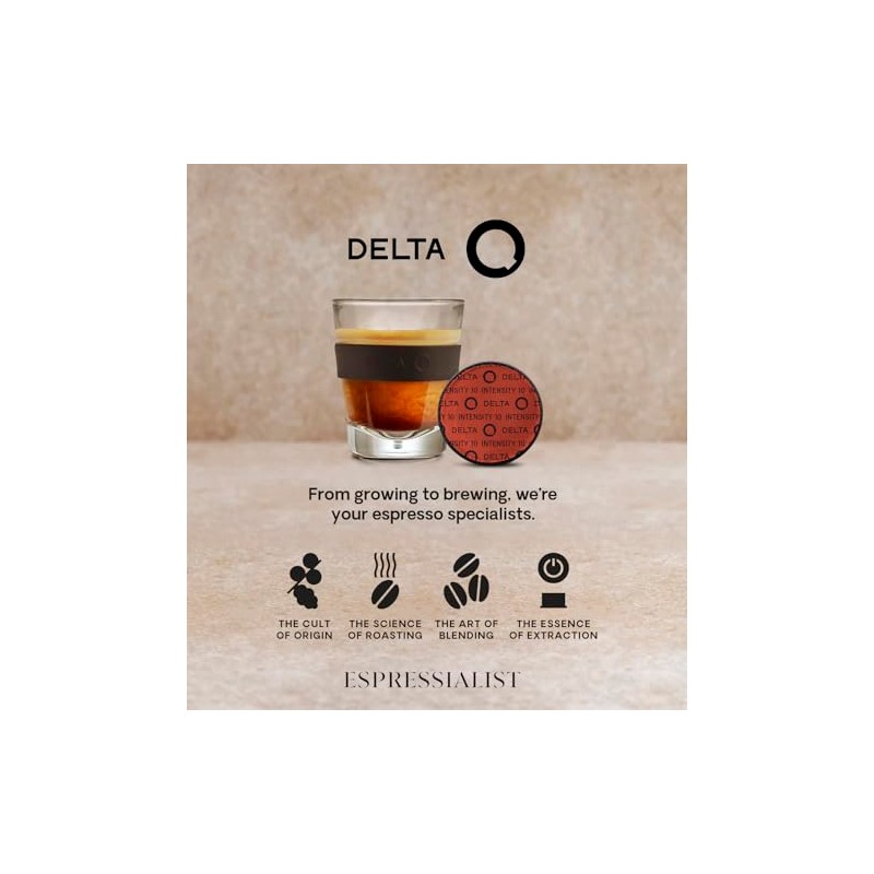 Delta Q Quick Espresso Capsule Machine – Compact Size –