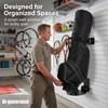 BiJun Golf Bag Storage Rack, Wall Mount Golf Bag Holder