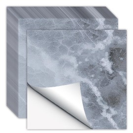 Tile Stickers - 20-Sheet 8 * 8 inches Peel & Stick Marble Style Talavera Mexican Crystal Tile Sticker Kitchen/Bathroom Backsplash DIY Wall Decals - Room Decor