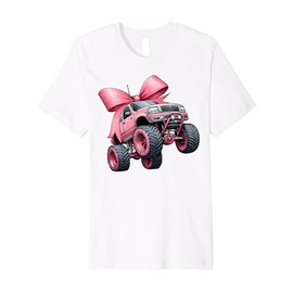 Coquette Bow Rc Truck RC Racing Remote Control Girl Mom Premium T-Shirt