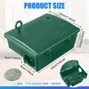 4 Pack Rat Bait Stations Large Rodent Bait Station with