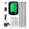 SULIVES Bike Computer - 19 Functions IP54 Waterproof - GPS