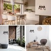 Pyuyan Key Holder Wall Mounted, Creative Coat Hooks for Wall