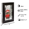 kieragrace KG Reagan Photo Frame - Black, 4" x 6"