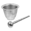 iplusmile 1Set Household Grinding Bowl with Pestle Manual Potato Crusher