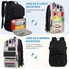 Lunch Backpack 15.6 Inch Laptop Travel Backpack with Insulated Bag