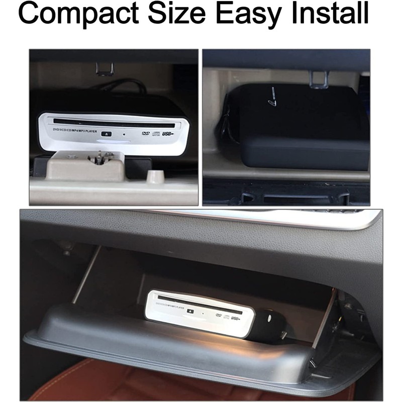 Reproductor de CD externo para coche, reproductor de CD USB