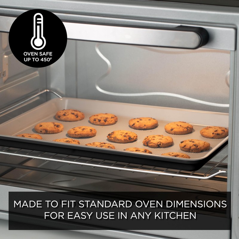 Country Kitchen Nonstick Stackable Bakeware Set - Durable, Easy Release