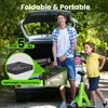 WildFinder Folding Camping Table, 3 Adjustable Height Max 27.5" Portable