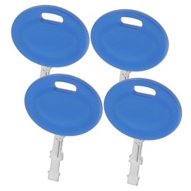 Generic 4Pcs Lawn Mower Ignition Key Durable Replacement Keys for Riding Mower Accessories Precision Craftsmanship for Effortless Starting Compatible with Various Lawn Mower Models