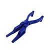 Safety Nail Holder Pliers, 24.5 cm Length, Blue Plastic Construction,