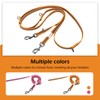 Wisedog 3 m Orange Double Ended Rubberised Dog Lead Lightweight