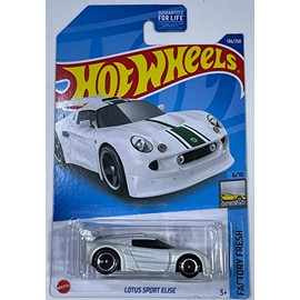 Hot Wheels - Lotus Sport Elise - White - Factory Fresh 6/10 - Mint/NrMint Ships Bubble Wrapped in a Box