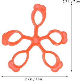 Fortalecedor de Dedos de Silicona Mejora Destreza Manual 2 Piezas para Ejercitar Manos y Dedos, Adecuado para Músicos y Atletas en Oficina o Escritorio