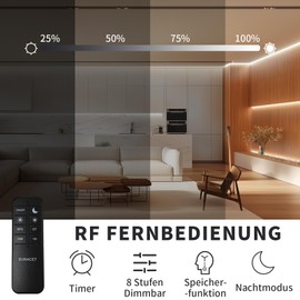 BUNACET COB LED Strip 6 m Dimmable Cool White 6500 K