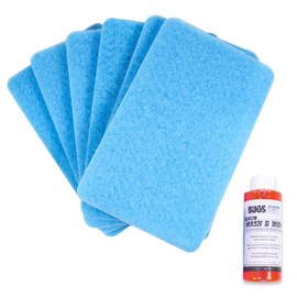 Bugs Out Bug Removing Sponge (6 Pack) with Concentrated Car Wash Soap Included