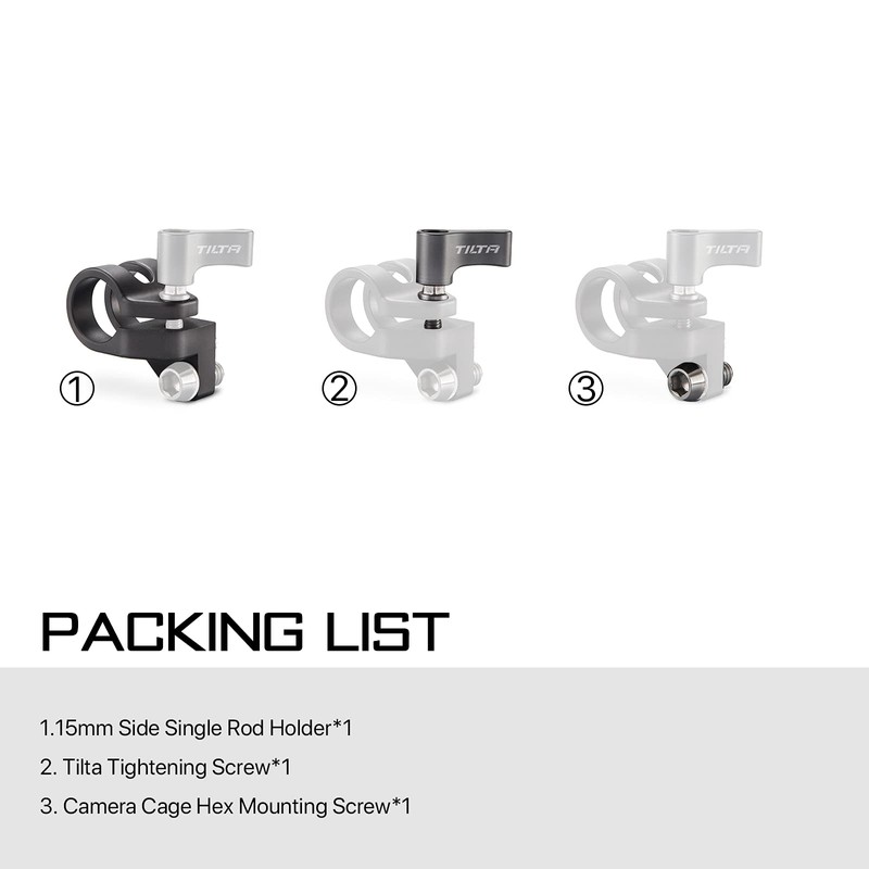 TILTA TA-T01 BMPCC 4K Cage Blackmagic pocket cinema camera, 4K