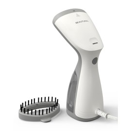 BEAUTURAL Steamer for Clothes, Travel Handheld Clothing Steamer for Garments, 25-Second Fast Heat-up, Portable and Compact Design, Removes Wrinkles from Fabrics, 120V (Upgraded Version)