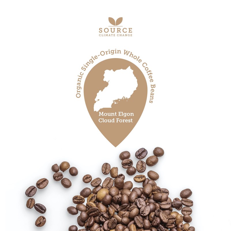 Whole Decaffeinated Coffee Beans - Organic, Award Winning Medium Dark