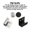 8Pcs Stainless Steel Tile Display Hanger, Heavy Duty Bracket Wall