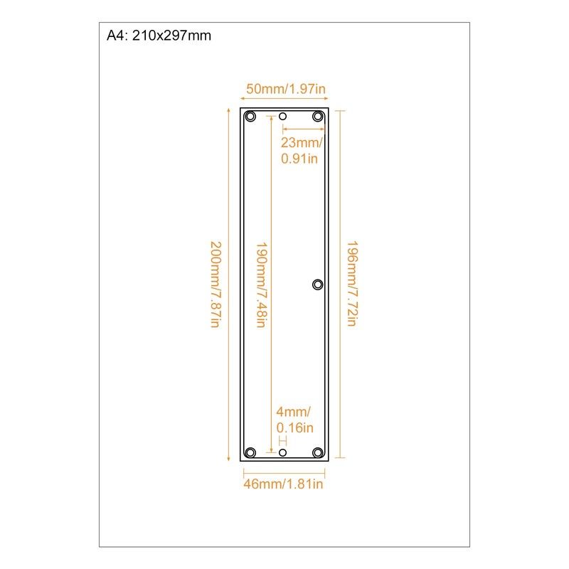 MOROBOR Zinc Alloy Flush Pull Handles, 2pcs Embedded Sliding Door