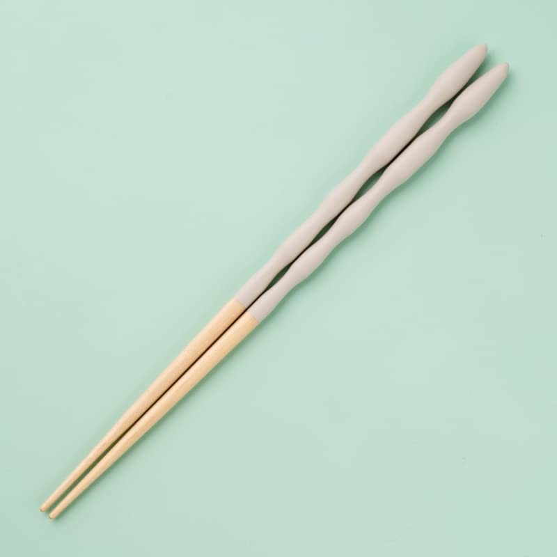 Kumokumo Chopsticks G-64684 Dishwasher-safe, Natural Wood, Unisex, 9.1 inches (23