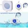 LIOTOIN Caregiver Pager Wireless Call Button for Elderly Nurse Alert