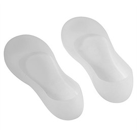 Calcetines de Silicona Transpirable 34-37 para Talones Agrietados Reutilizables con Gel Absorbe Cremas, Tratamiento Nocturno en Casa, Prevención Fascitis Plantar y Metatarsalgia