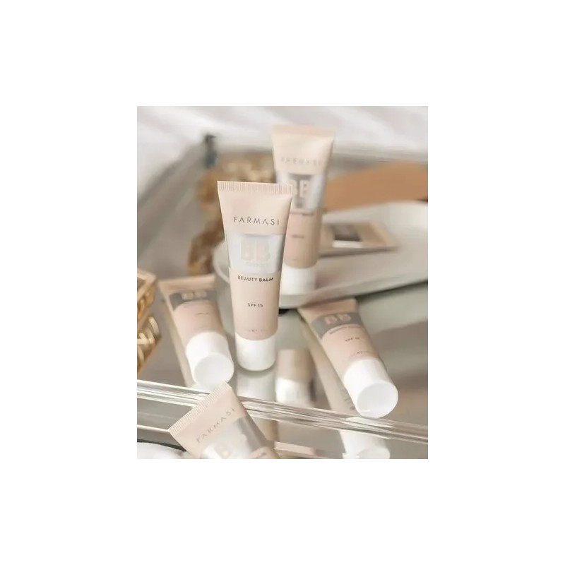 Bb Cream Maquillaje Farmasi Con Protector Solar Spf 15 Light