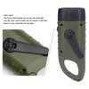 Solar Hand Crank Flashlight Emergency LED Portable Torch for Climbing
