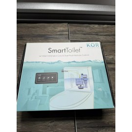 KOR Smart Toilet Combo Dx 100 Automatic Toilet Flusher New With Remote