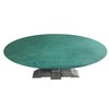 Felt Poker table cover fits oval / round table with