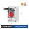 CEKGDB 1P 1NO1NC Emergency Stop Push Button Switch Mushrrom Outdoor