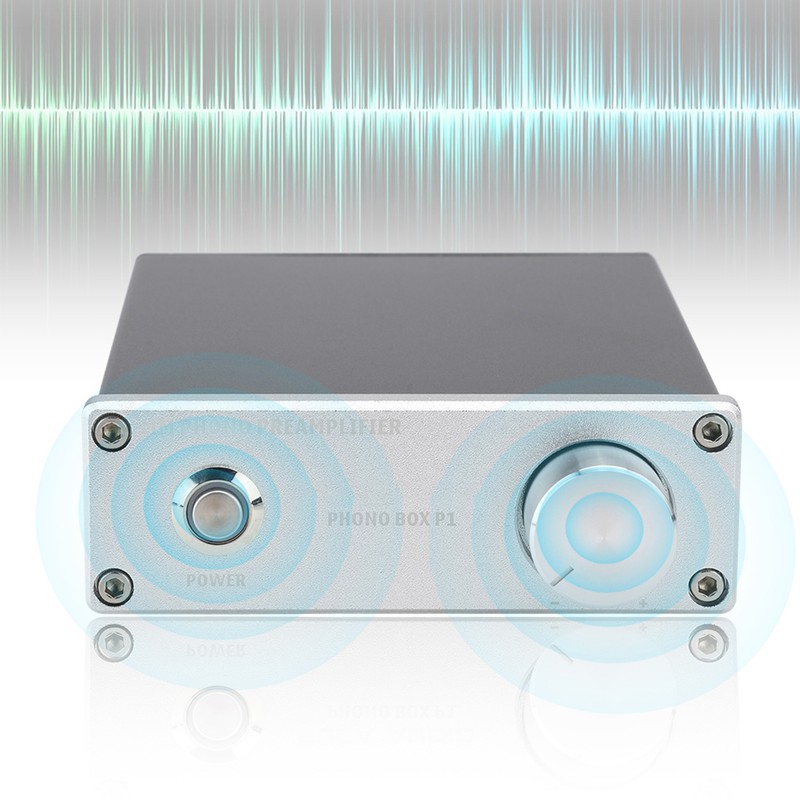Gold plated for RCA Input Output PHONO BOX P1 MM