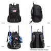 VIGEGARI Baseball Bag Softball Bat Bag, Double-layer Baseball Backpack Adult