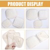 Esponja Vegetal para Ducha de Baño 5 Piezas, Lufa Beige