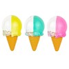 Hammont Ice Cream Shaped Acrylic Candy Boxes - 12 Pack