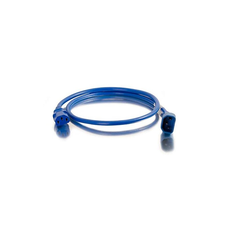 C2G Power Cord, Short Extension Cord, Power Extension Cord, 14