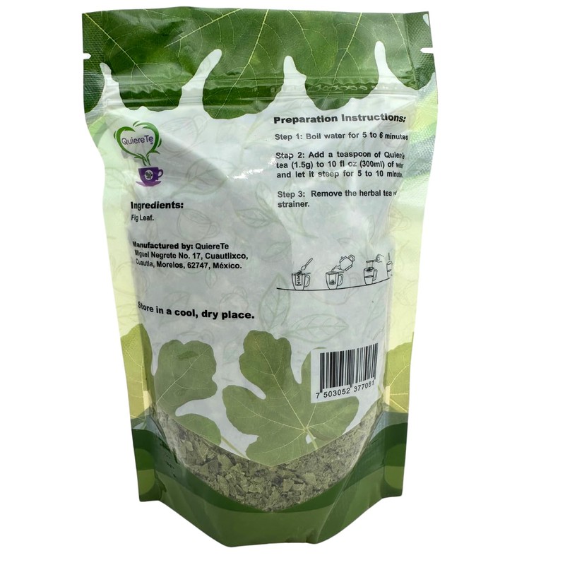 Fig Leaf Tea, Hoja de Higo, Quiere Te, 1.76 Oz