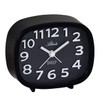 Atlanta Moderner Quarzwecker ohne Ticken Analog Schwarz - 2111-7