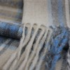 Toei Stole, Muffler, Wool Scarf, Blue Type, 74.8 x 9.8