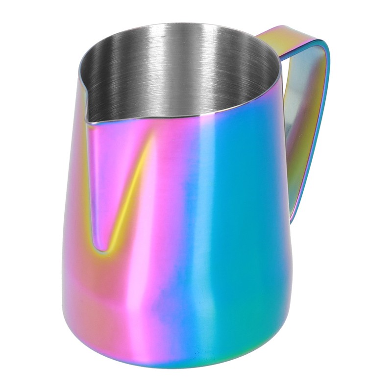 Stainless Steel Milk Frothing Pitcher Pointed Mouth Coffee Frother Cup