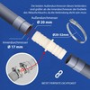 VIOKS Washing Machine Drain Adapter for 17/17 mm Diameter with
