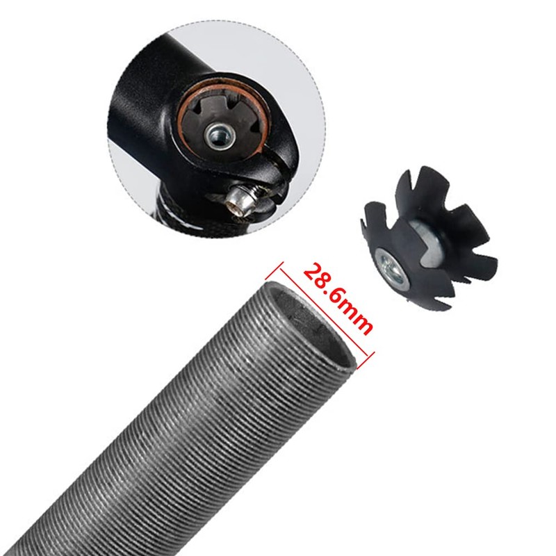 SAMCOS Bicycle Headset Stem Spacer 2/3/5/10mm Aluminum Alloy Handlebar Stem